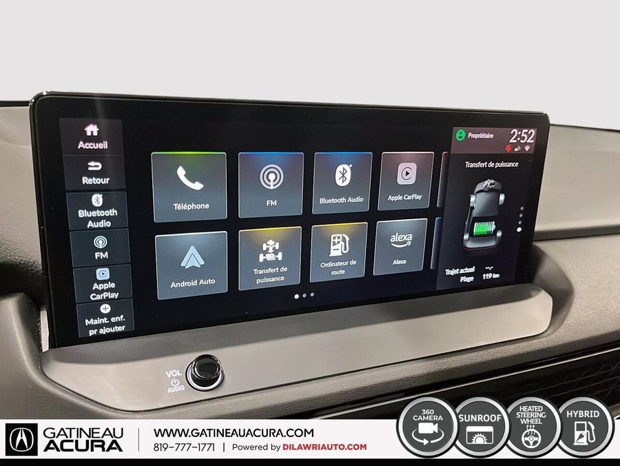 Honda Accord Hybride **UN PROPIO + CLEAN CARFAX** 2024 Gris