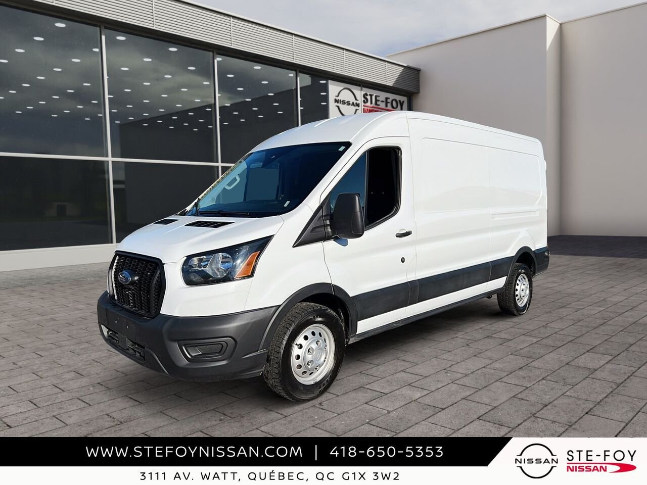 2024 Ford Transit T-250 TI toit moyen White Ste-Foy - photo #0
