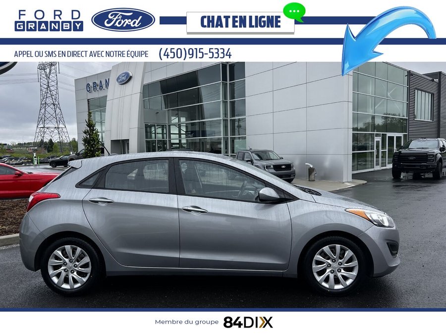 Hyundai Elantra GT Voiture à hayon, 5 portes, boîte automatique GL 2015 Argent