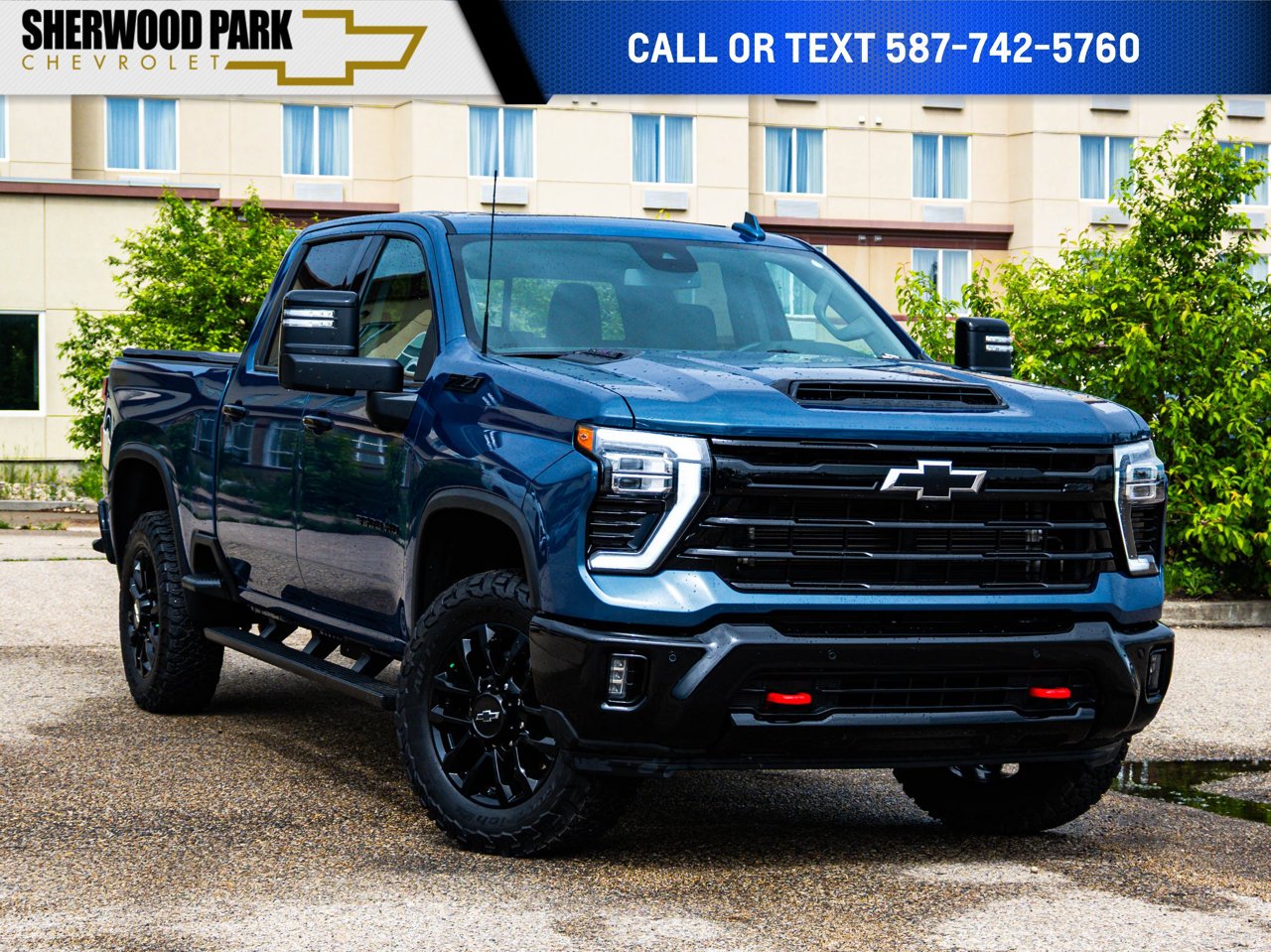 2026 Chevrolet Silverado 3500HD 4WD Crew Cab 159 LTZ Blue Sherwood Park - photo #0