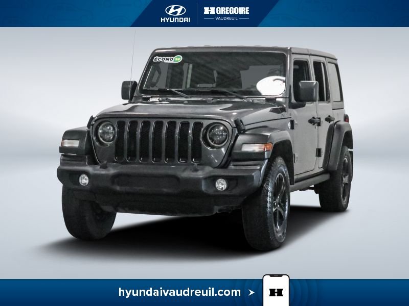Jeep Wrangler Unlimited YA877 | Sport 4x4 2019 Gris Laval - photo #4