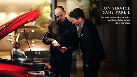 Service authentique Mazda pour l&rsquo;été
