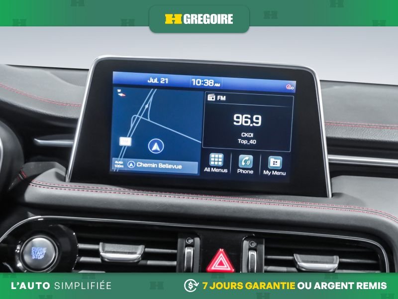 Genesis G70 821468 | 3.3T Sport AWD AUTO AC CUIR TOIT NAV MAGS CAM RECU 2021 Gris Laval - photo #20