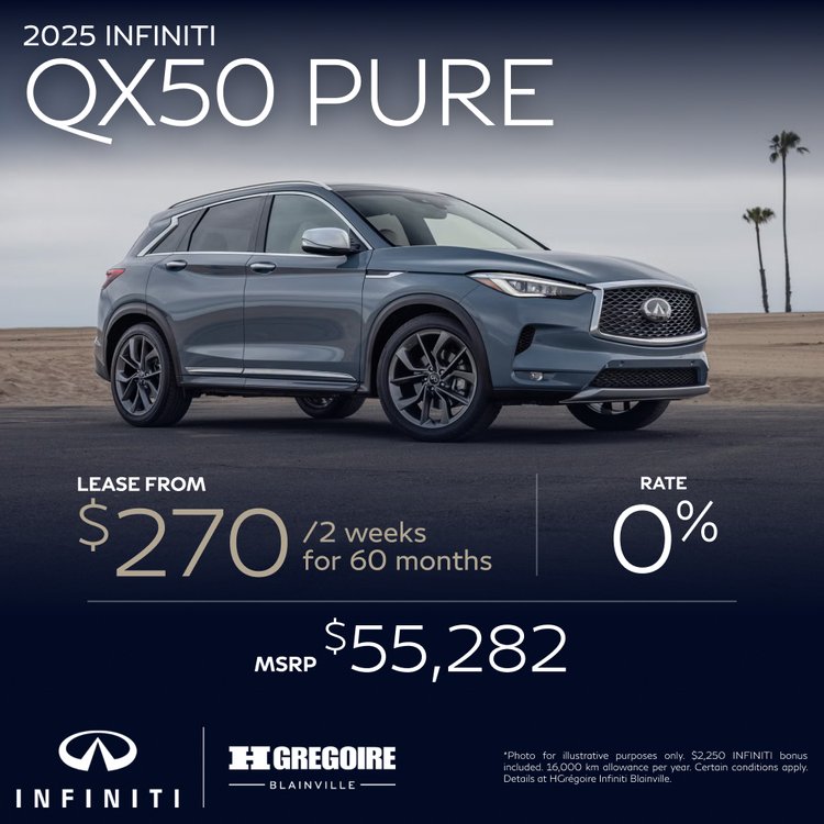 HGregoire inifiniti blainville promo mai QX50 EN