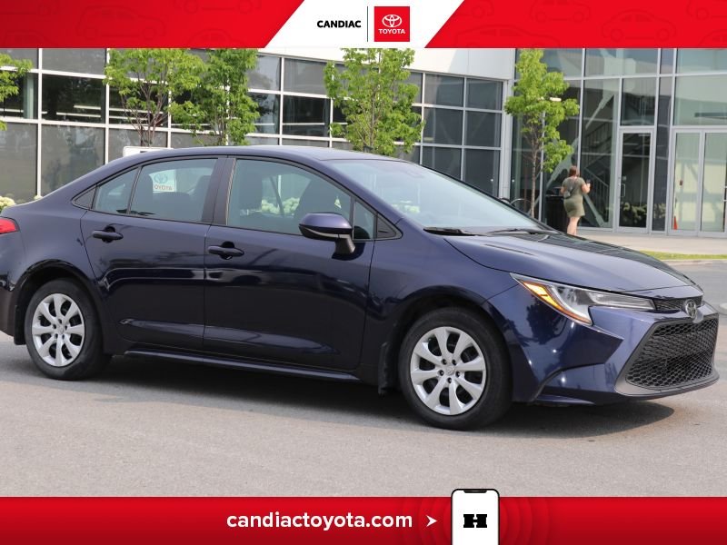 Toyota Corolla TR04273 | LE | CAM. RECUL - A/C - BLUETOOTH - SIEGES CHAUF. 2021 Bleu Laval - photo #0