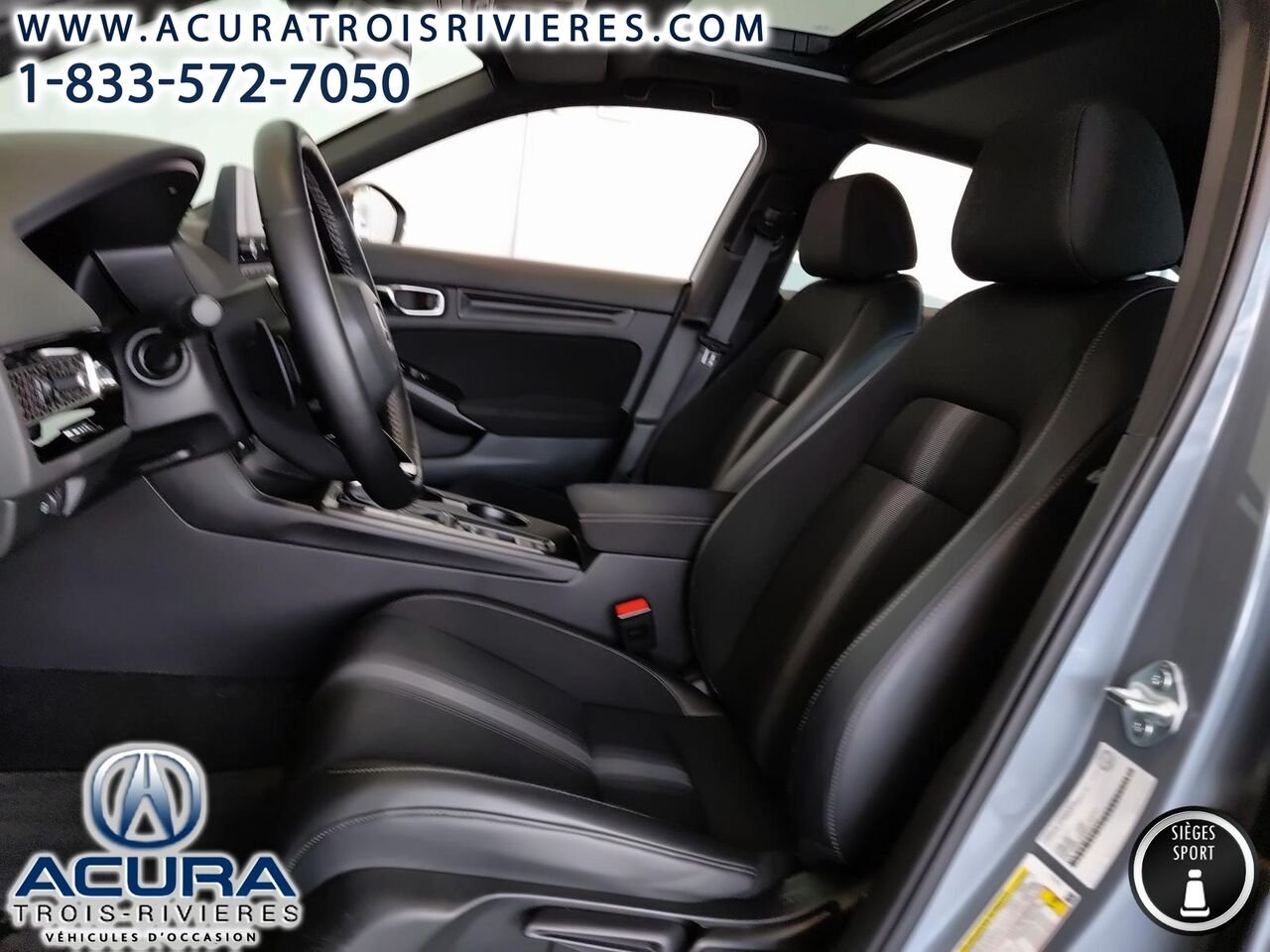 2022 Honda Civic Berline Sport Grey Trois-Rivières - photo #10