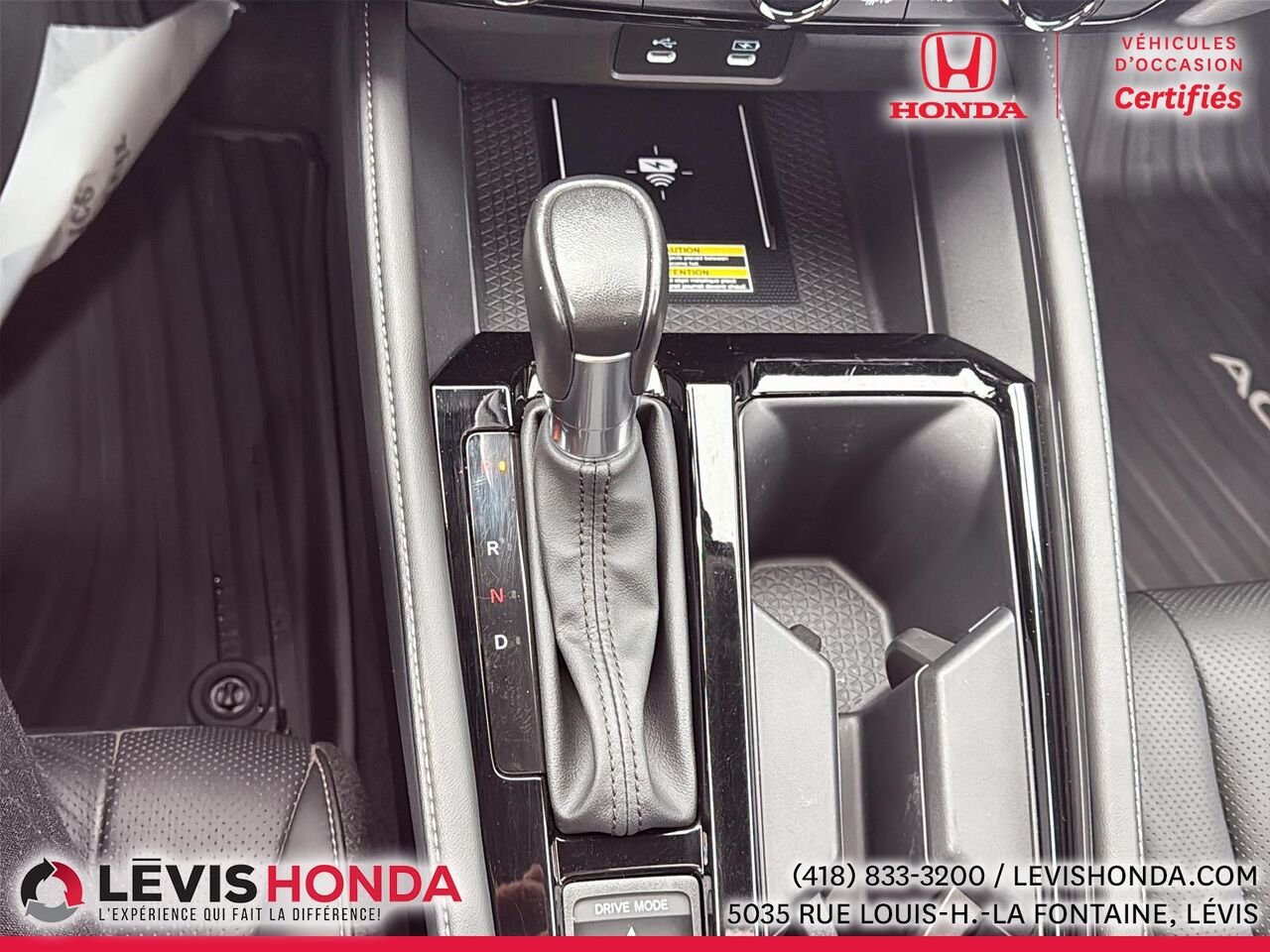 Honda Accord Hybride Touring Touring CVT 2023 Blanc Lévis - photo #26