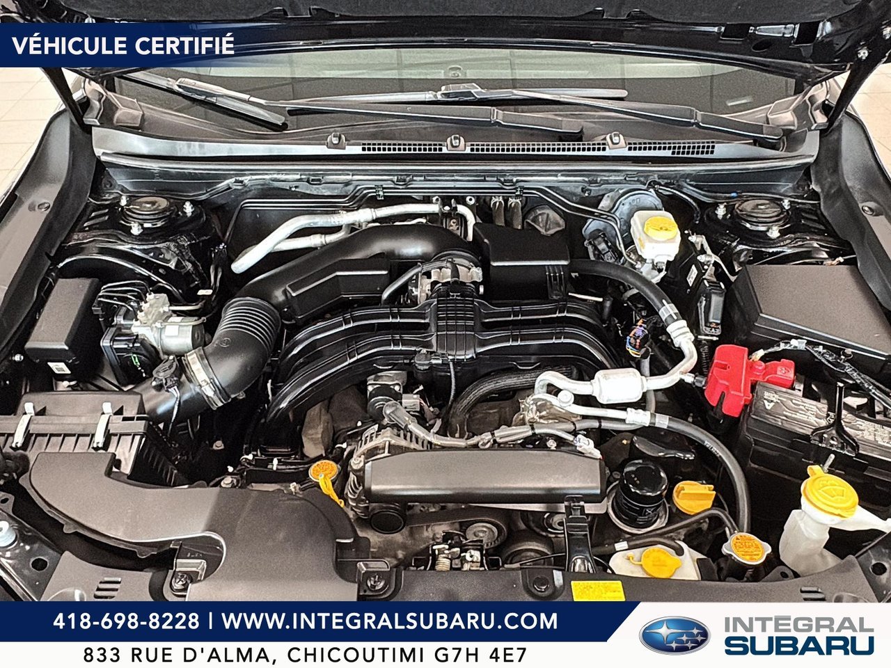 Subaru Crosstrek NIV 4S4GUHU62R3734372 2024 Noir Chicoutimi - photo #7