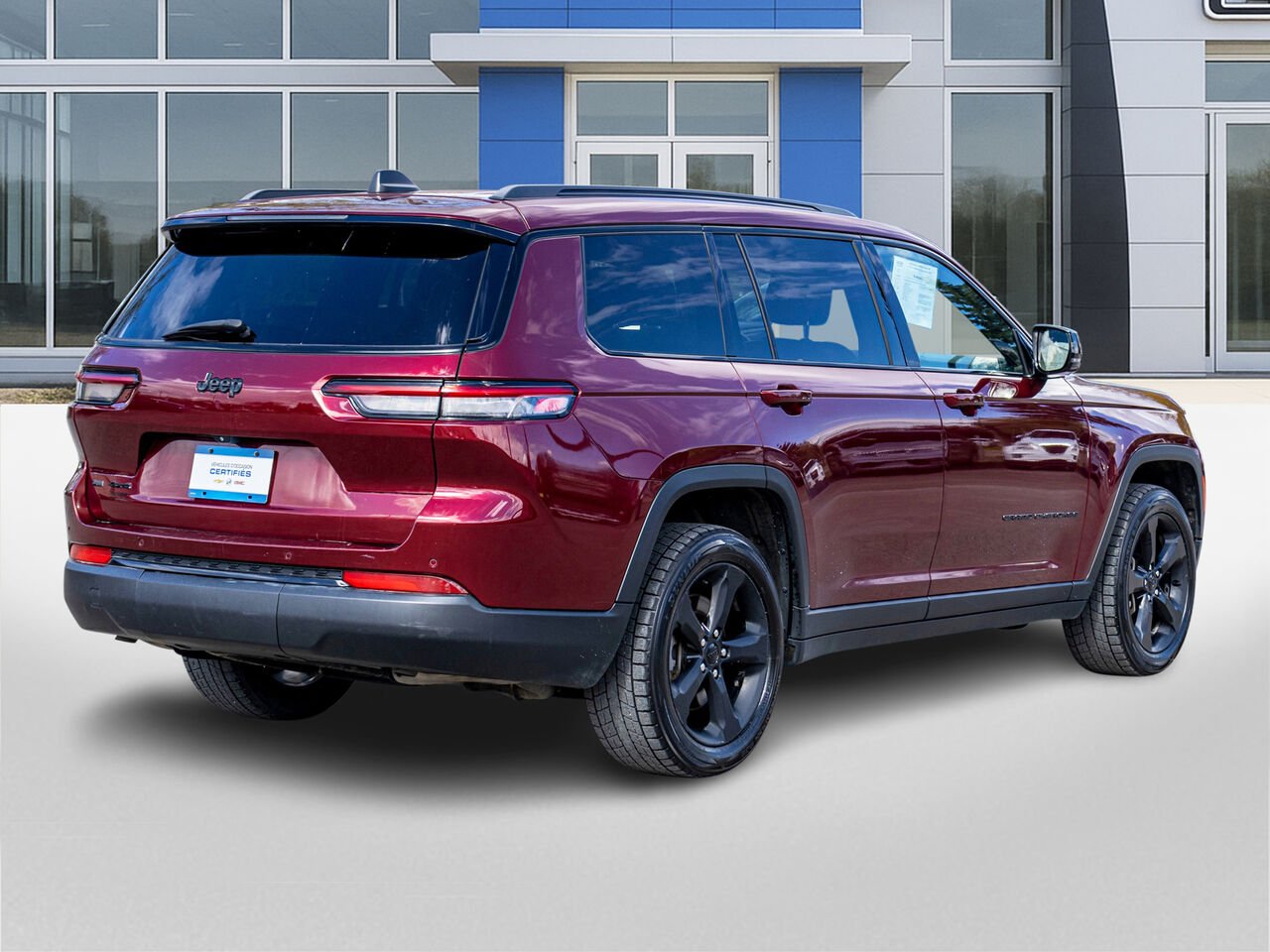 Jeep Grand Cherokee L Altitude 4x4 2021 Rouge Châteauguay - photo #5