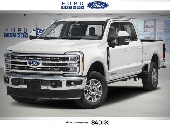 Ford Super Duty F-250 SRW LARIAT cabine 6 places 4RM caisse de 8 pi 2026 Blanc Oxford
