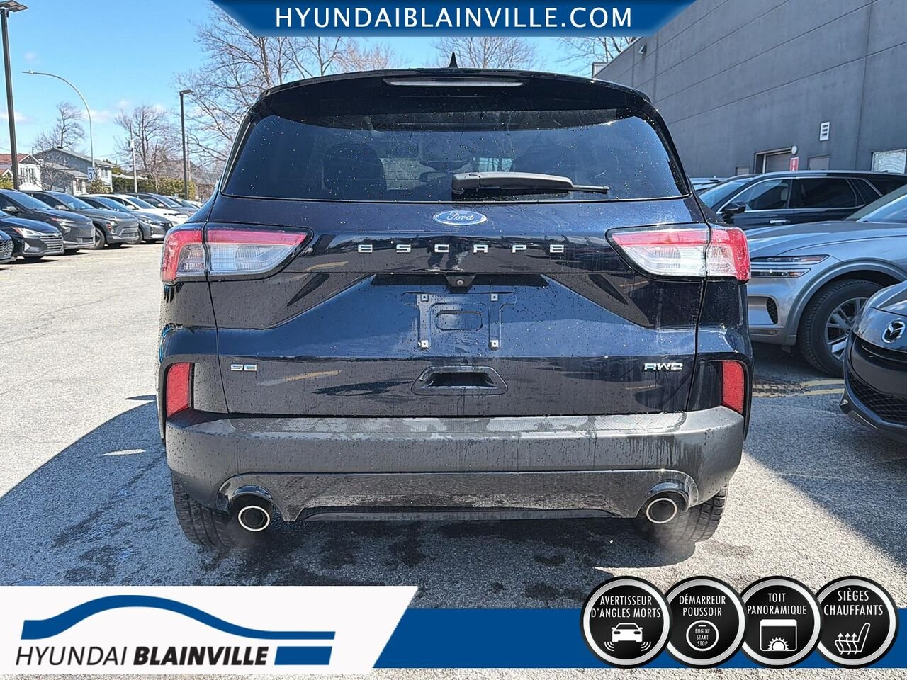 Ford Escape 2021 Bleu Blainville - photo #4