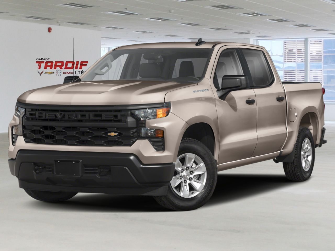 CHEVROLET Silverado 1500 Custom cabine multiplace 4RM 147 po 2026 Sables blancs Amos - photo #0