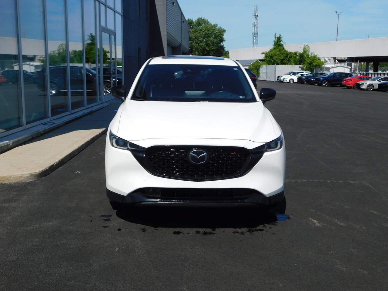 2022 Mazda CX-5 Sport TI White Gatineau - photo #1