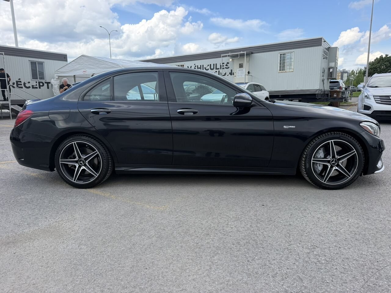Mercedes-Benz Classe-C C 43 AMG 4MATIC 2017 Noir Laval - photo #8