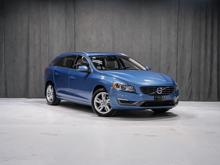 2015 Volvo V60 T5 PREMIER PLUS POWER BLUE