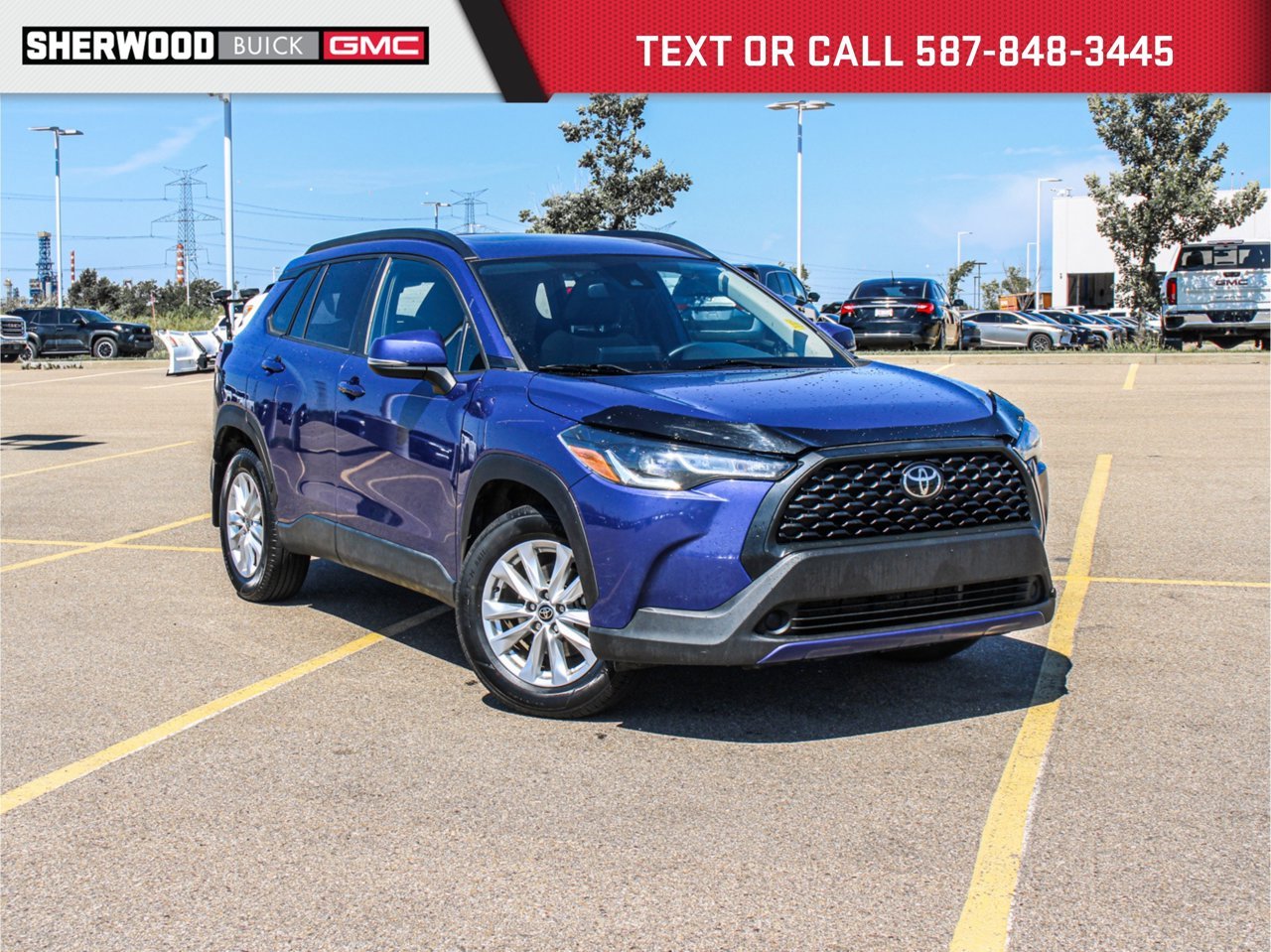2022 Toyota Corolla Cross LE AWD Blue Sherwood Park - photo #0