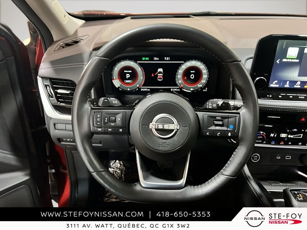 2023 Nissan Rogue Red Ste-Foy - photo #7
