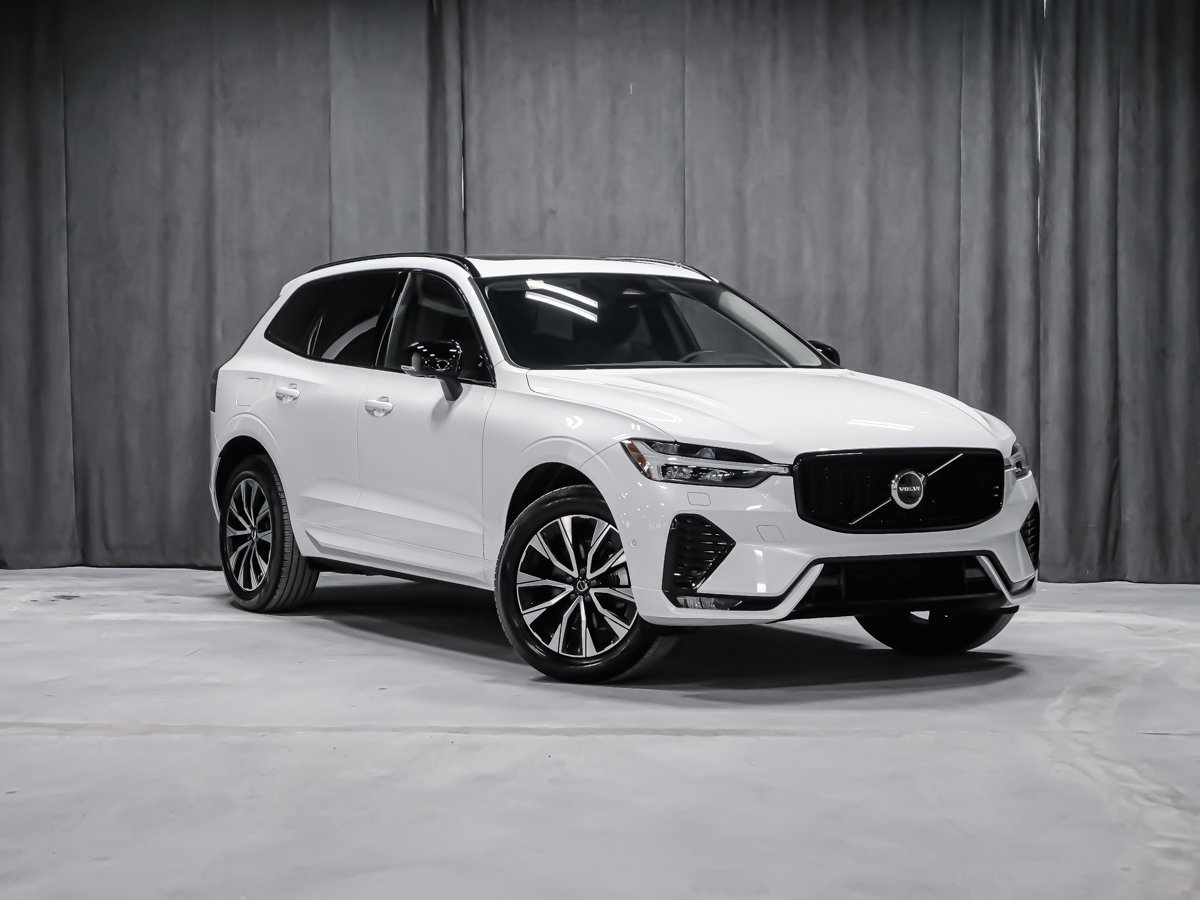 2025 Volvo XC60 B5 PLUS DARK CLIMATE White Montreal - photo #1