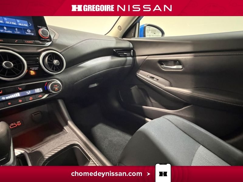 Nissan Sentra CR6826 | SV Carplay Toit Bancs Chauffants 2023 Bleu Laval - photo #22