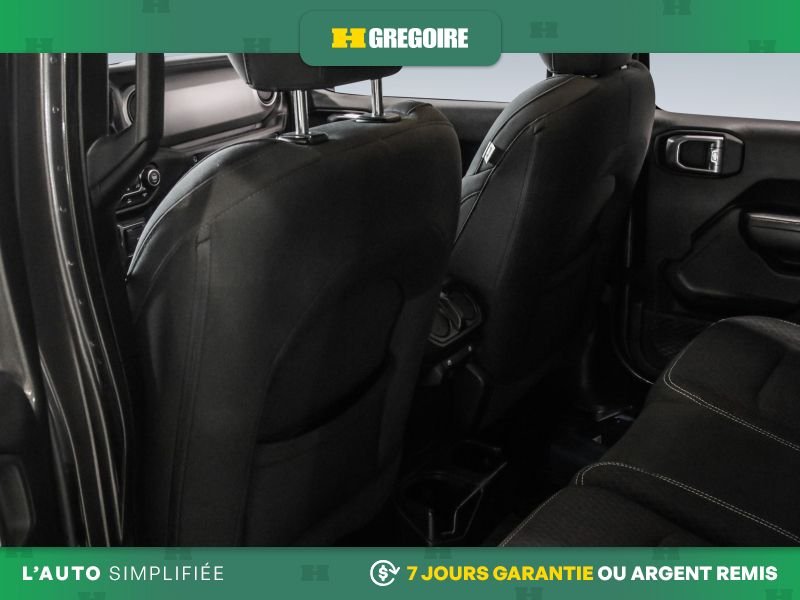 Jeep Wrangler 821038 | Unlimited Sport 80th Anniversary 4WD AUTO A/C MAGS 2021 Gris Laval - photo #22