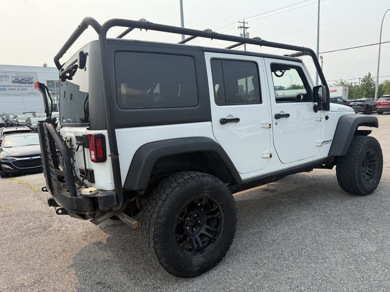 2016 JEEP WRANGLER UNLIMTED RUBICON Modèle Rubicon 4 portes traction intégrale White Ottawa & Gatineau - photo #11