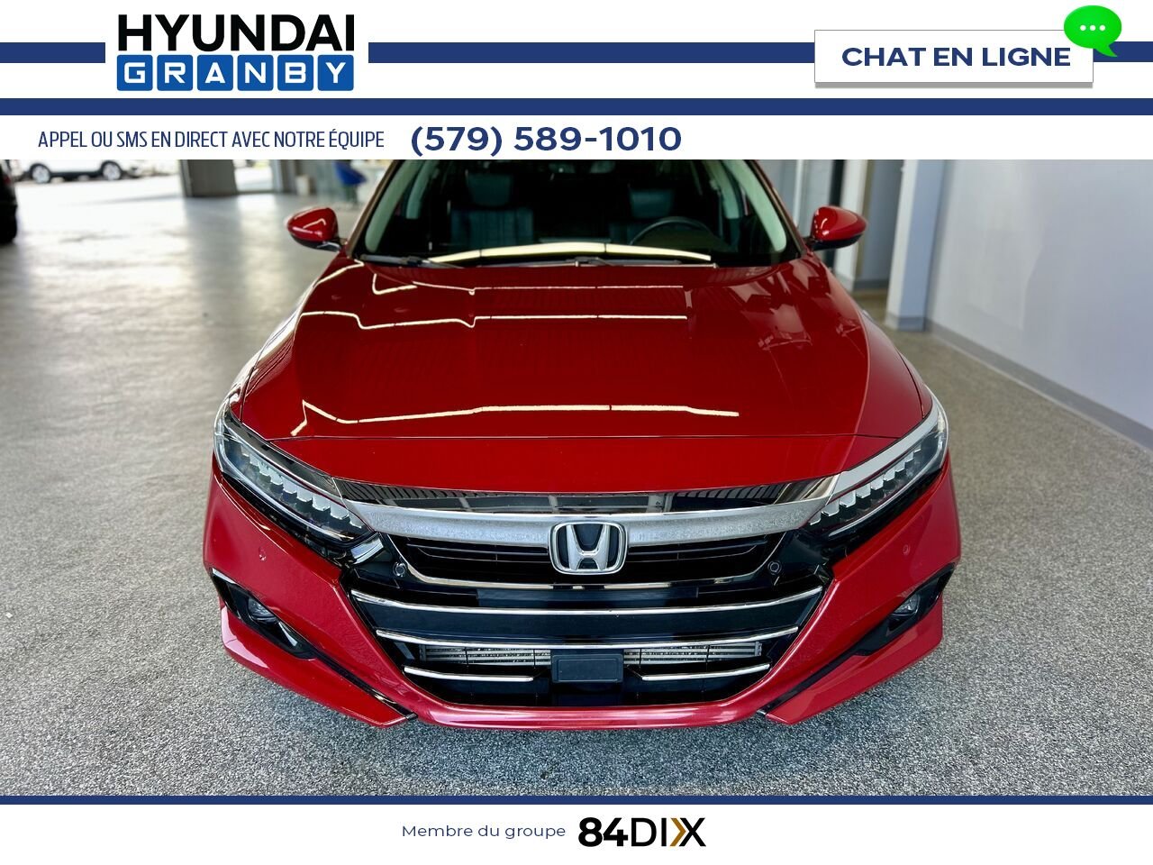 2021 Honda Berline Accord Granby - photo #2