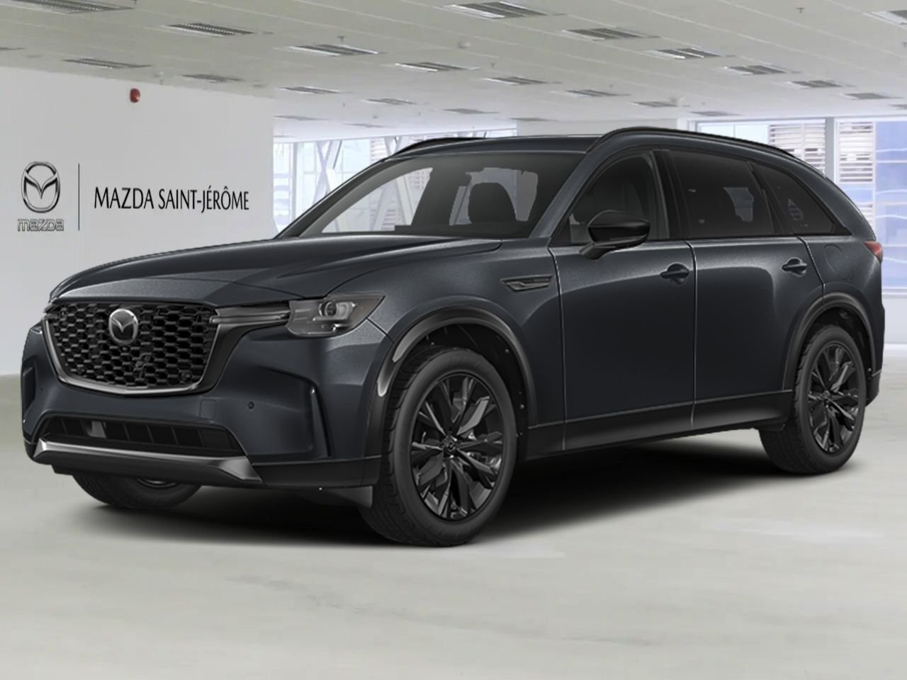 MAZDA CX-90 hybride léger GT-P TI 2026 Noir de jais mica Saint-Jérôme - photo #0