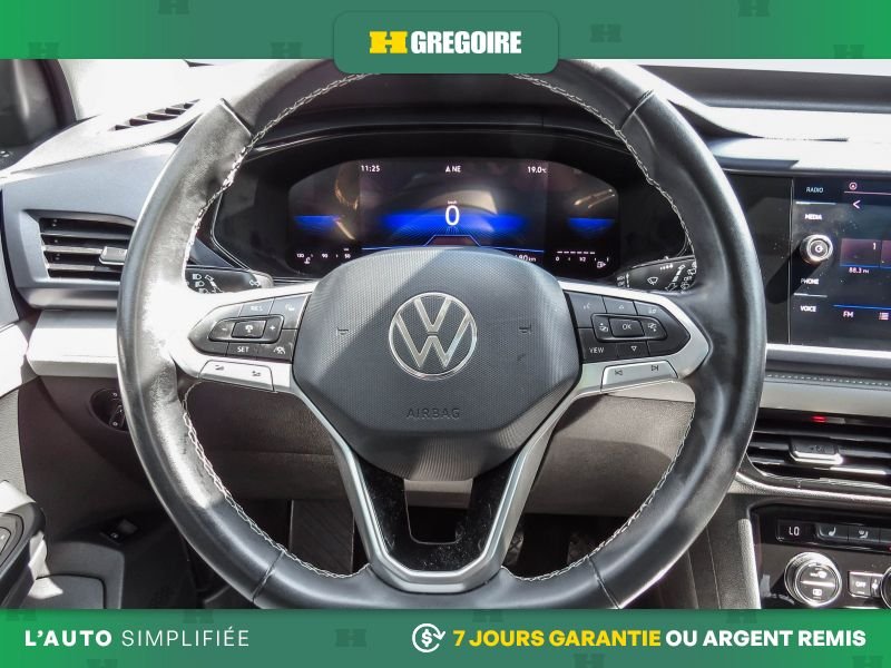 Volkswagen Taos V3636 | Comfortline TOIT PANORAMIQUE + SIEGE CHAUFFANT 2024 Blanc Laval - photo #11