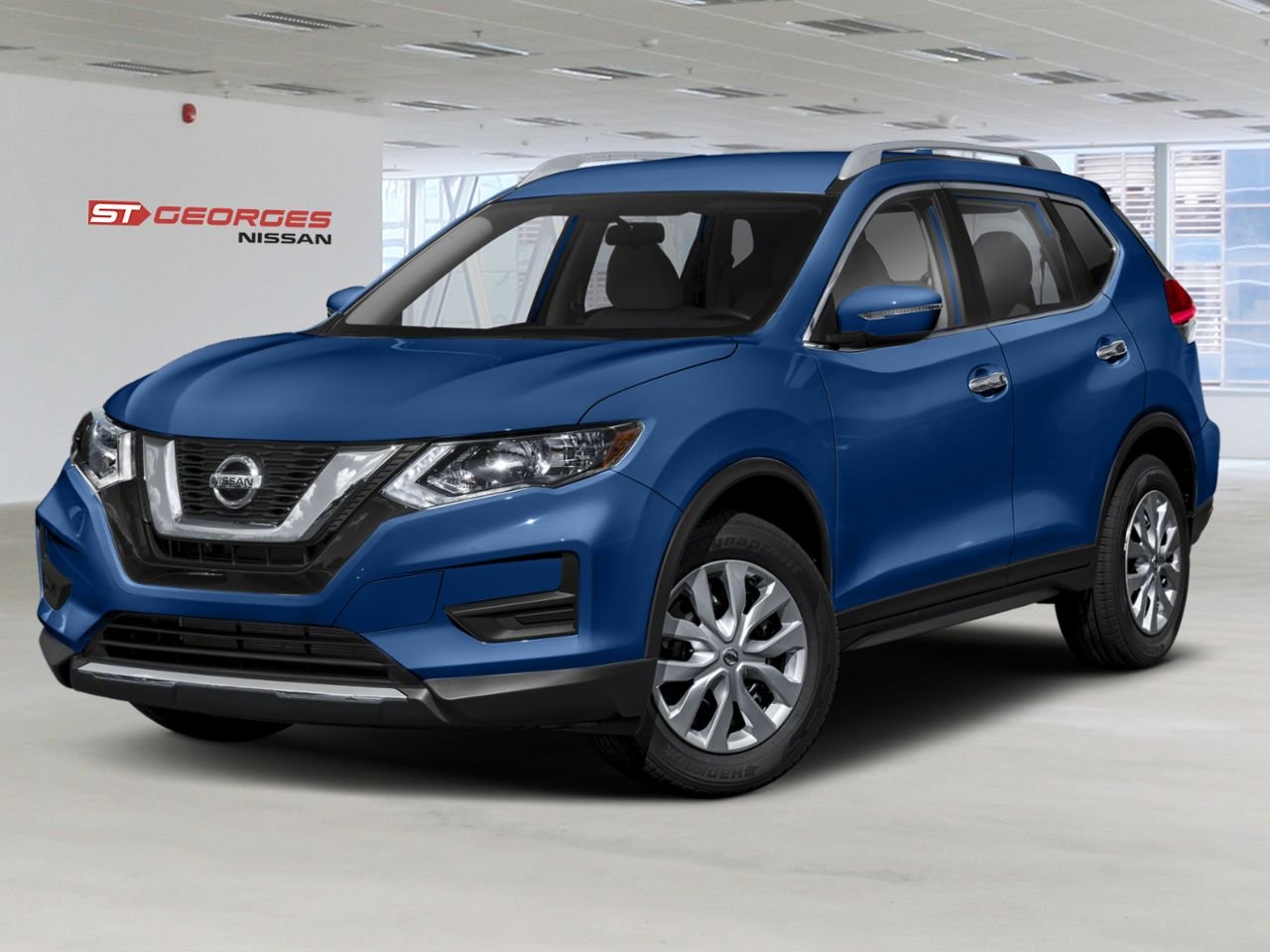 Nissan Rogue 2018 Bleu Saint-Georges - photo #0