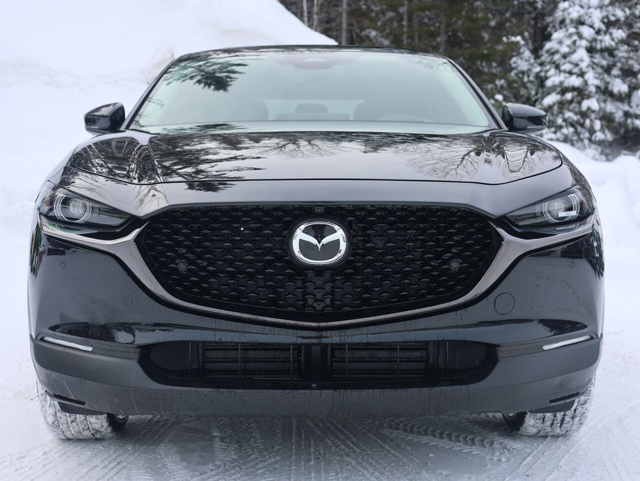 Mazda CX-30 GT turbo, awd, toit ouvrant, Écran 360 degré, Navigation, chargeur sans fil pour cellulaire 2025 Noir de jais mica
