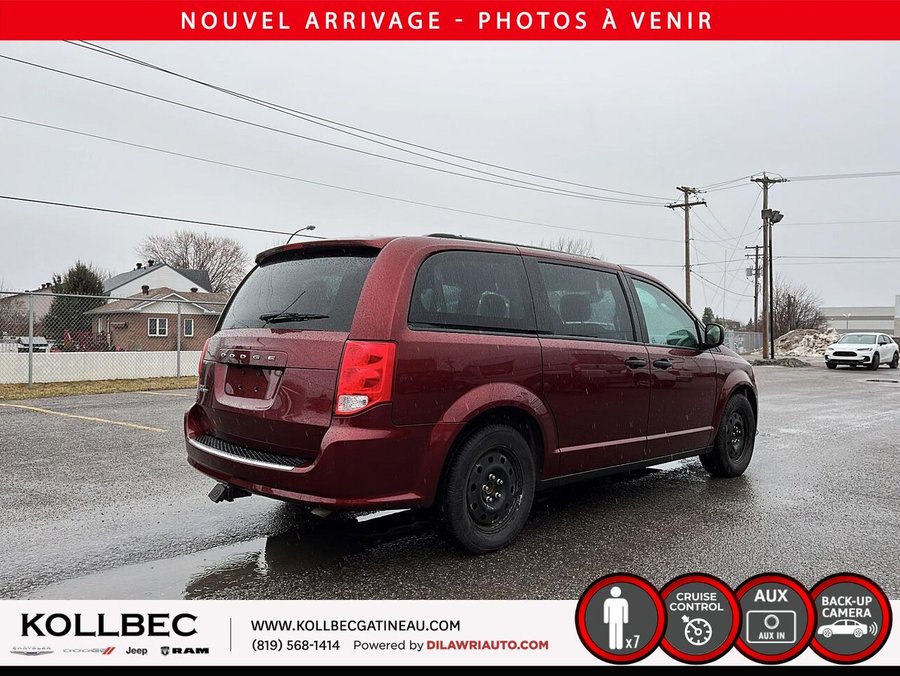 DODGE GRAND CARAVAN *** UN PROPRIO + CLEAN CARFAX + BAS KILOMÉTRAGE*** 2019 Rouge