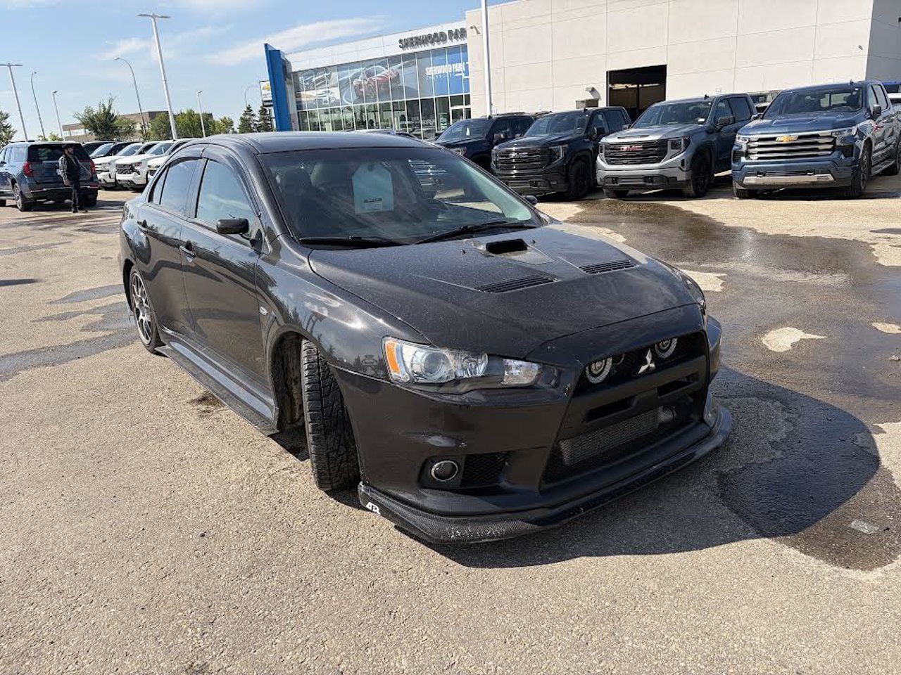 2015 Mitsubishi Lancer Evolution 4dr Sdn GSR Black Sherwood Park - photo #6