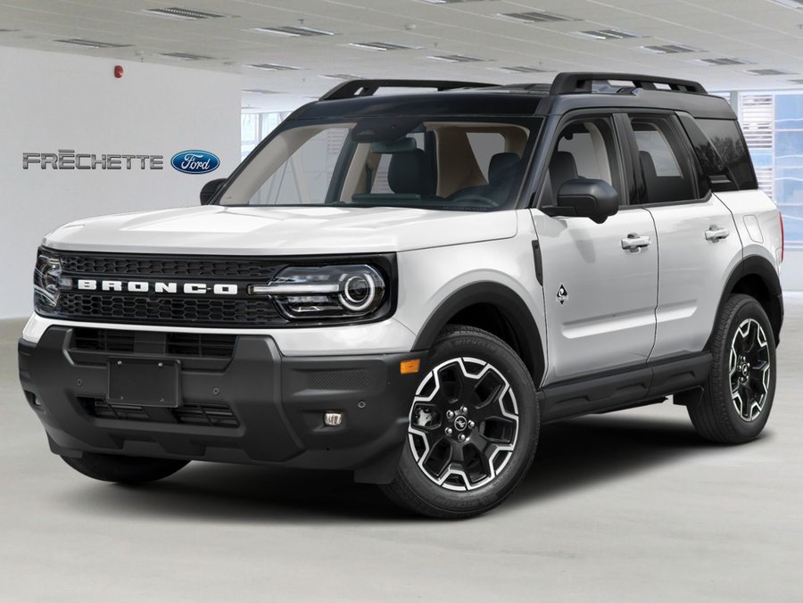 2026 Ford Bronco Sport 2026 Space White Metallic