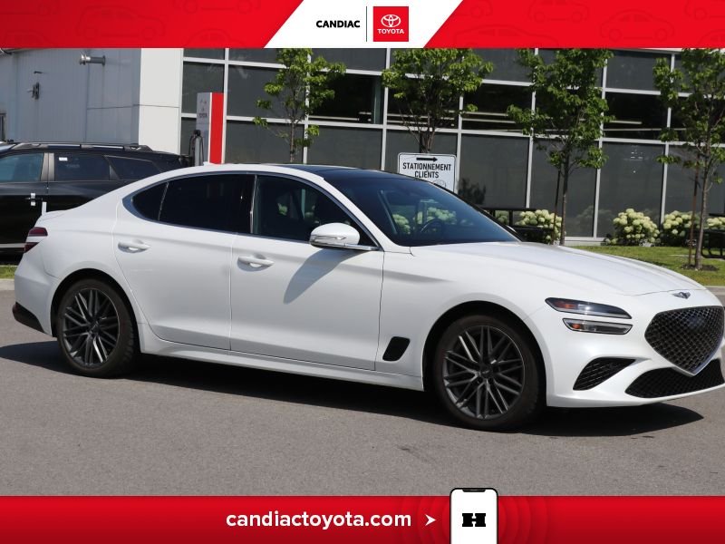 2022 Genesis G70 White Blainville - photo #0