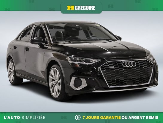 2022 Audi A3 2022 Black