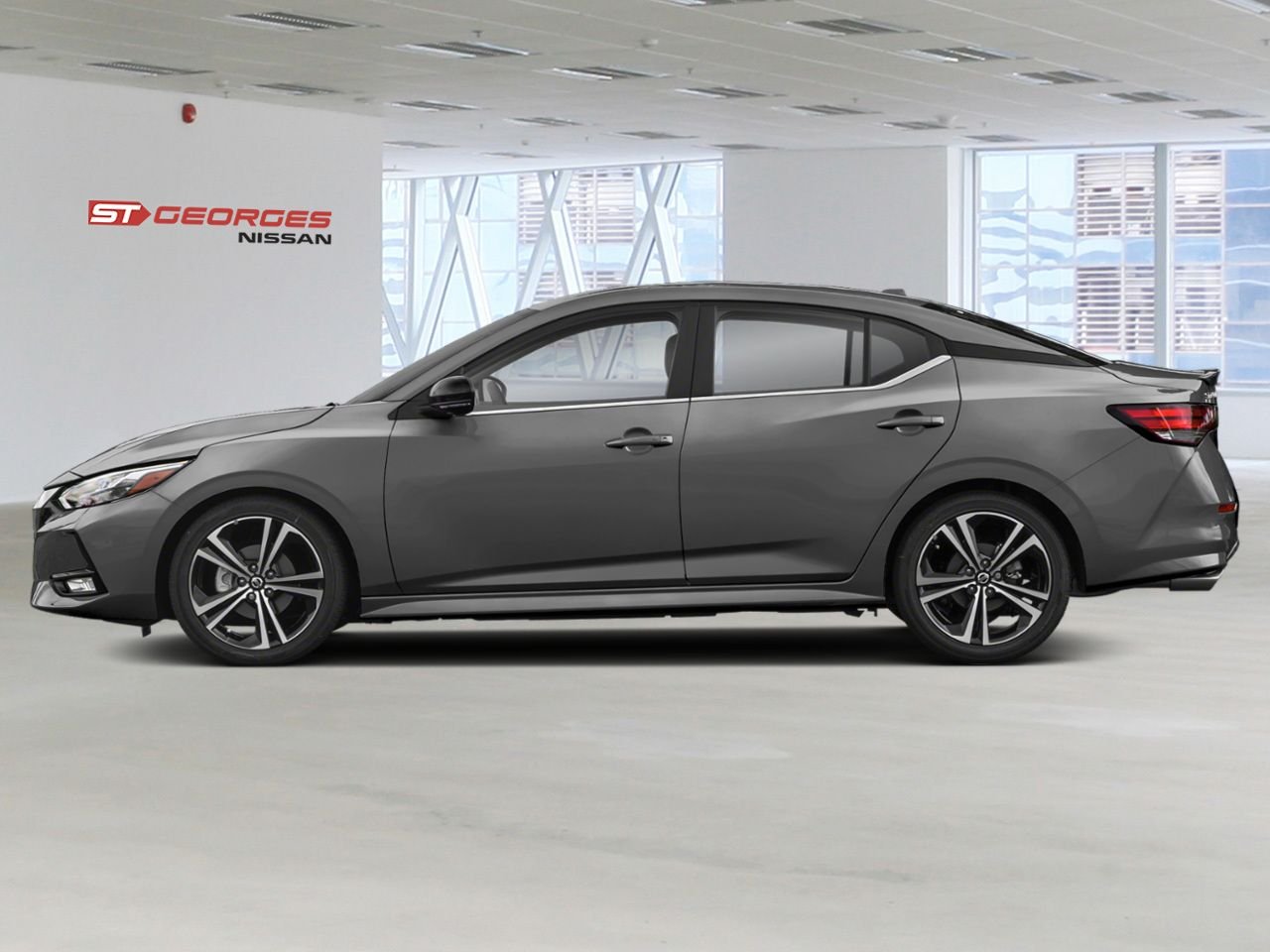 Nissan Sentra 2021 Gris Saint-Georges - photo #2