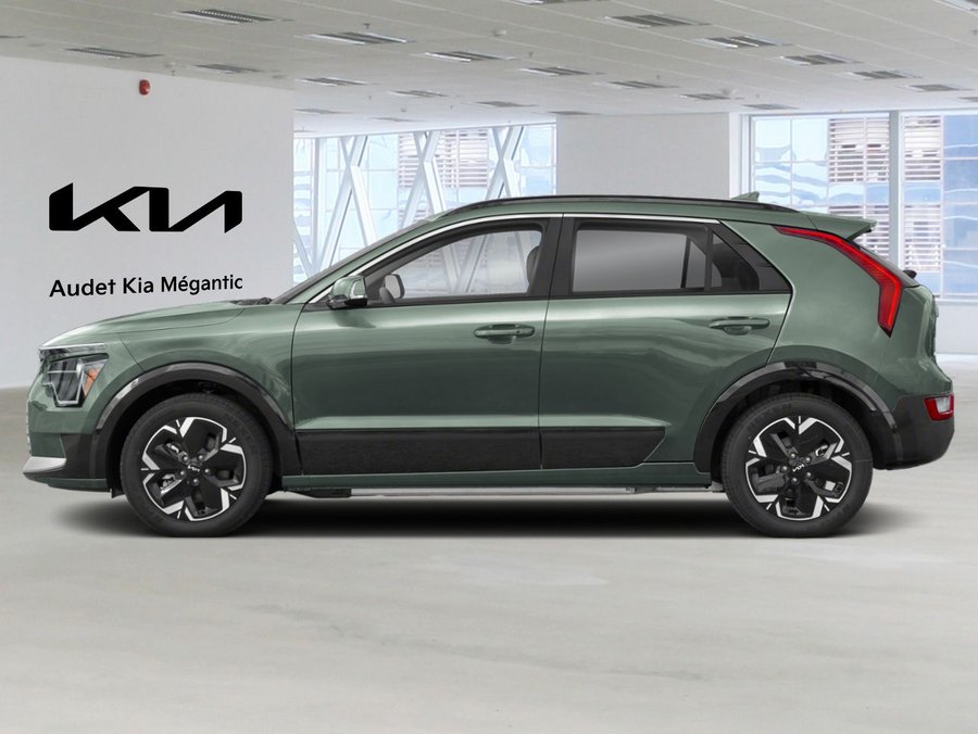 Kia Niro électrique 2026 2026 Vert paysage urbain