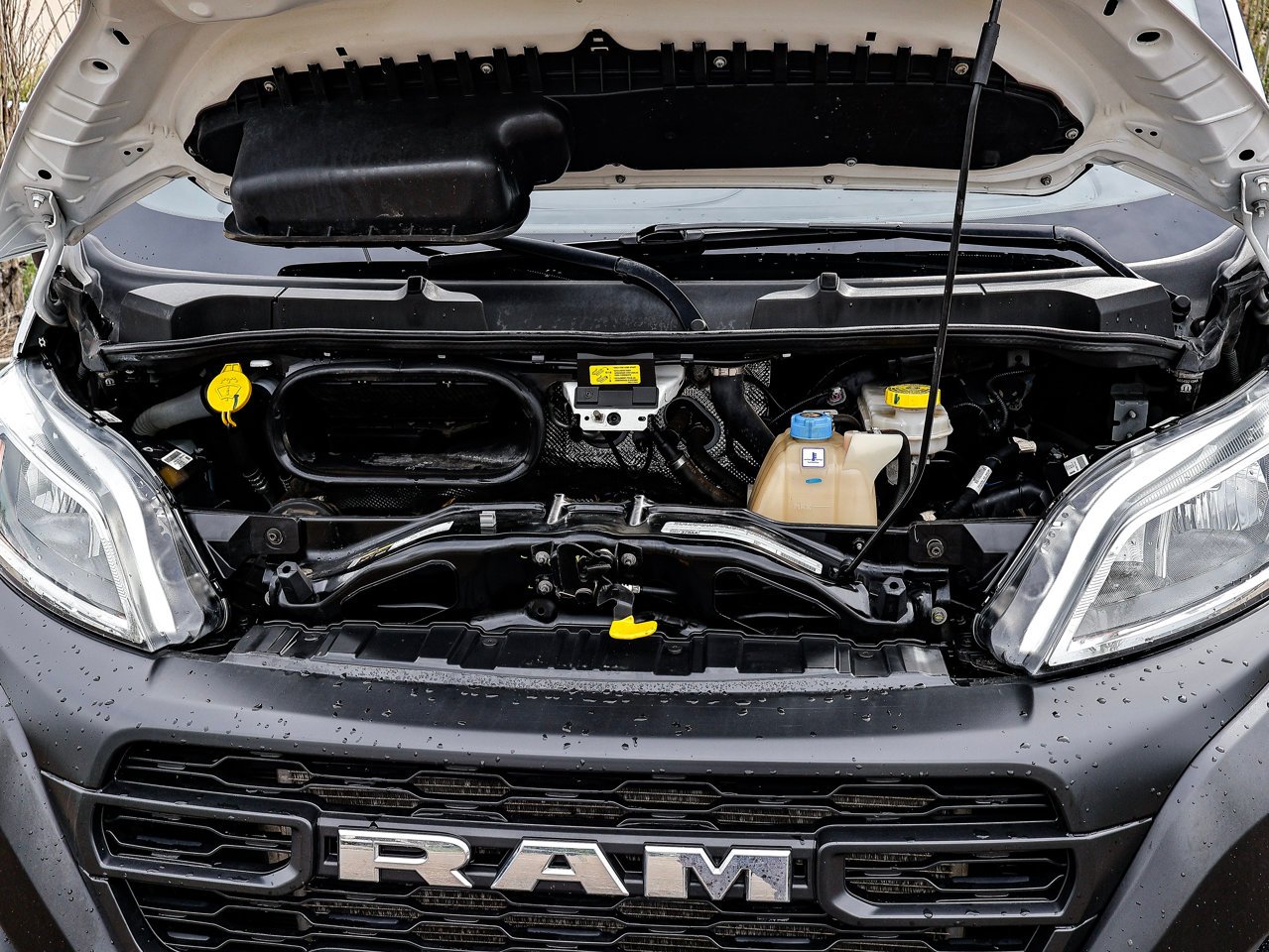 2024 Ram ProMaster Cargo Van Tradesman 3500 Super High Roof 159 WB w/Pass White Sherwood Park - photo #8