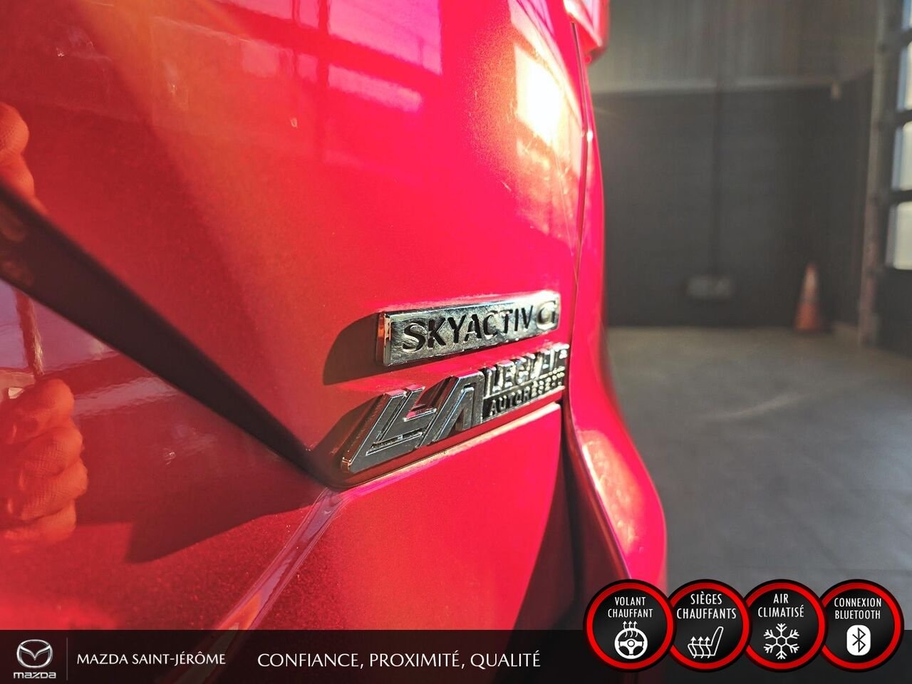 2024 Mazda CX-5 GS TI sans désactivation de cylindres Red Saint-Jérôme - photo #8