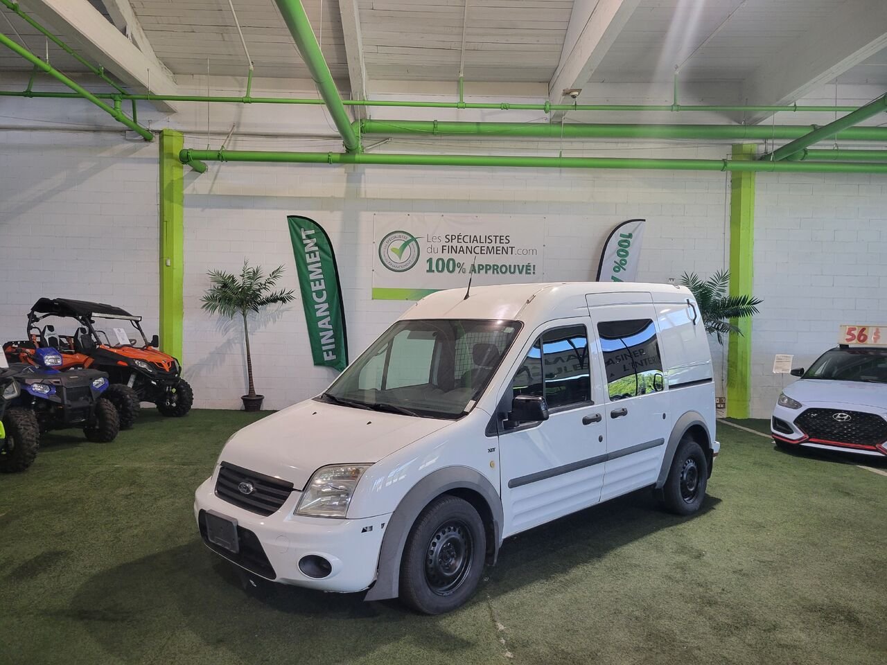 Ford Transit Connect 2012 Blanc Longueuil, - photo #0