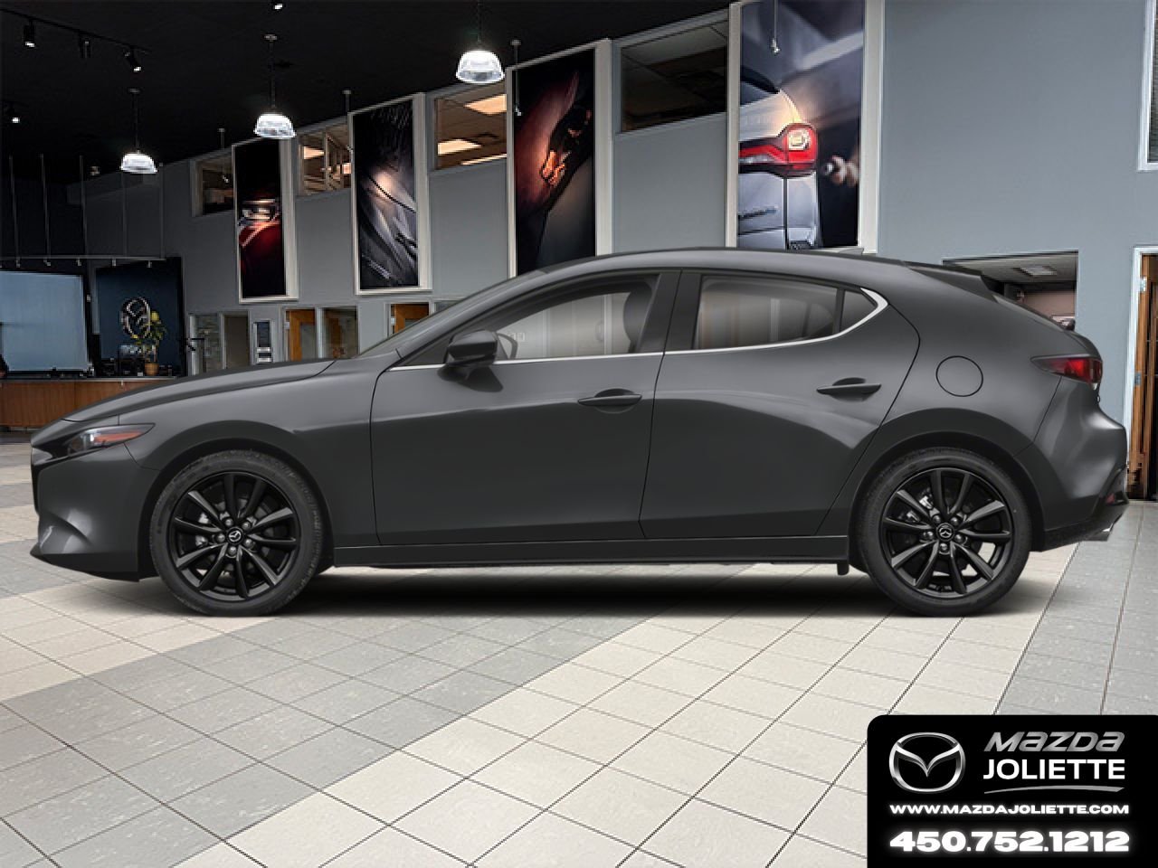 MAZDA Mazda3 Sport 2026 Gris mécanique métallisé Notre-Dame-des-Prairies - photo #1