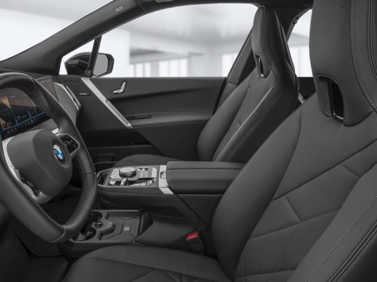 2026 BMW iX xDrive60 Black Sapphire Metallic Blainville - photo #10