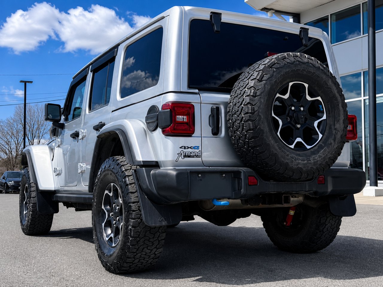2022 Jeep Wrangler 4xe RUBICON Silver Granby - photo #4