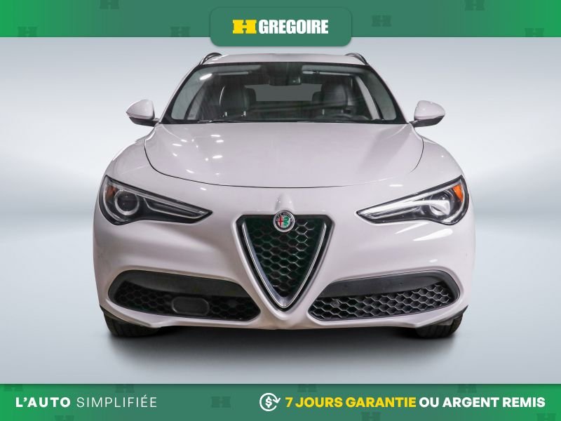 Alfa Romeo Stelvio 724852A | Sport AWD AUTO A/C CUIR MAGS CAM RECUL BLUETOOTH 2018 Blanc Laval - photo #1