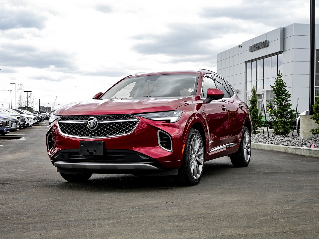2023 Buick Envision AWD 4dr Avenir Red Sherwood Park - photo #3
