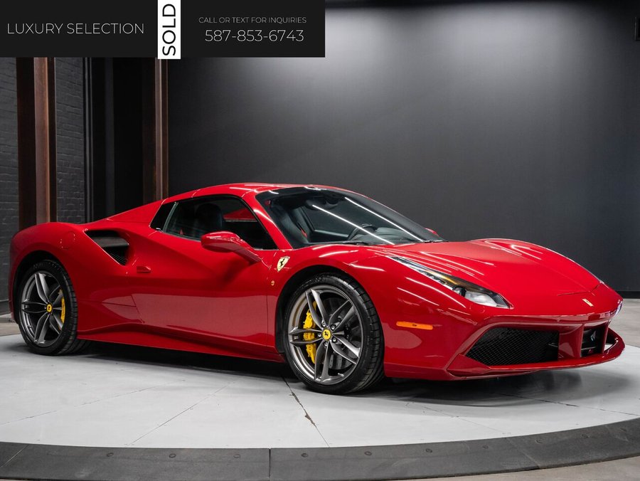 2017 Ferrari 488 Spider 2017 Red