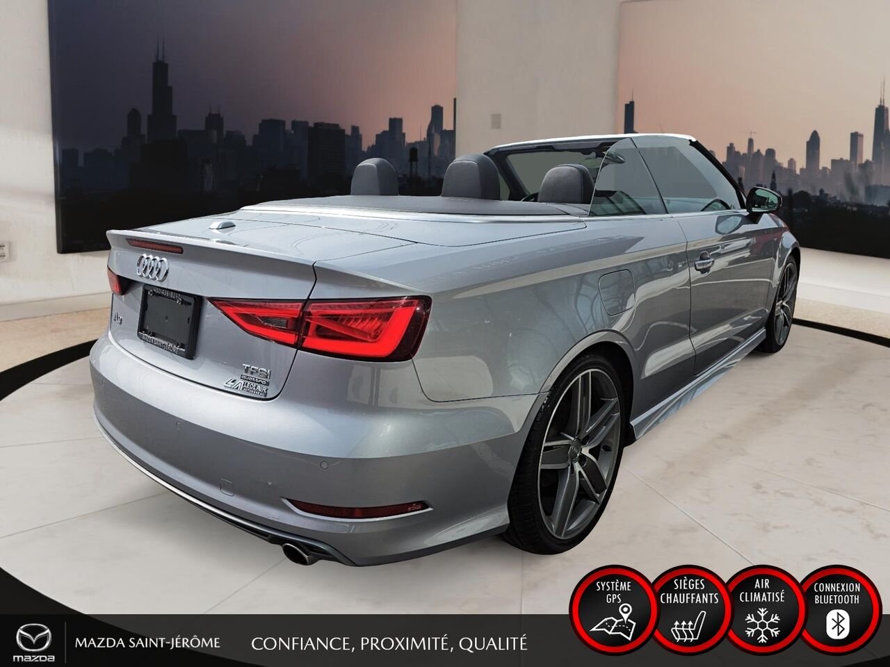 Audi A3 2016 Argent Saint-Jérôme - photo #5