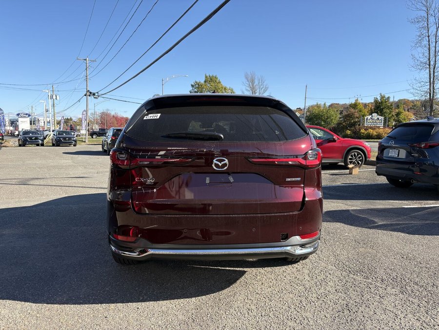 MAZDA CX-90 hybride rechargeable GT TI 2025 Rouge artisanal cristal métallisé
