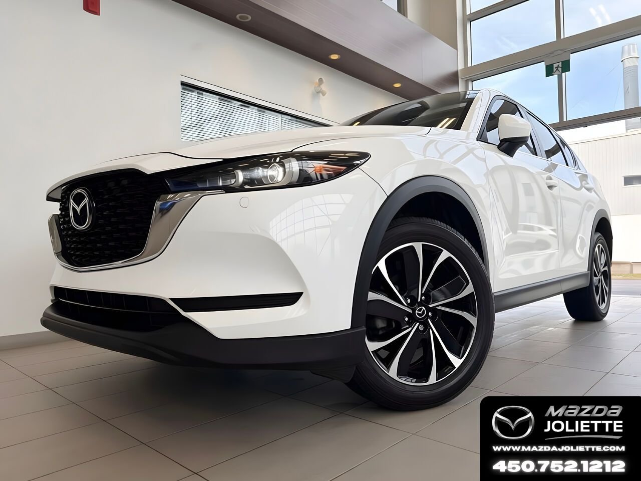 2025 MAZDA CX-5 Rhodium White Metallic Notre-Dame-des-Prairies - photo #5