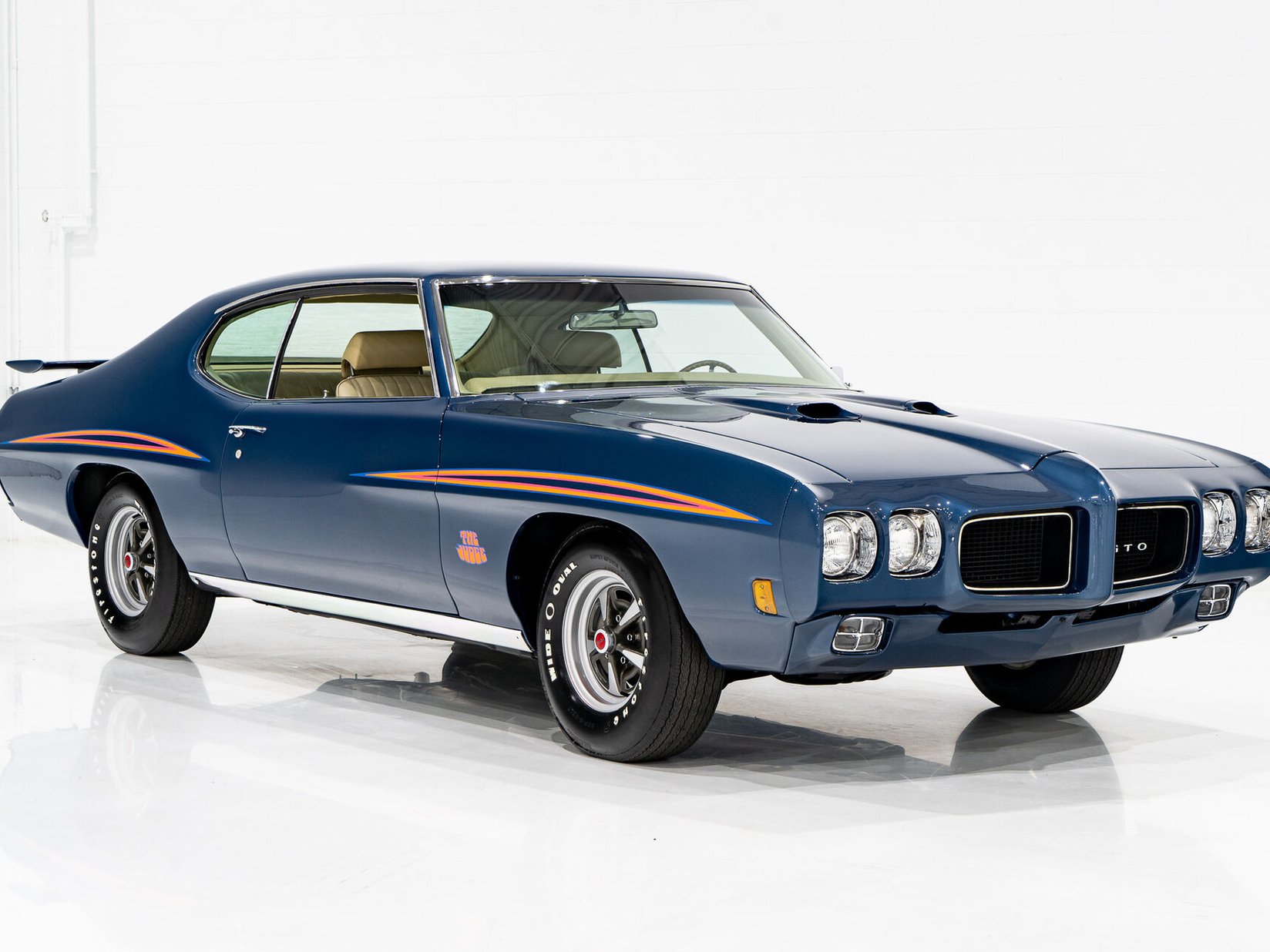 Pontiac GTO The Judge Matching# Ram Air III 4-speed **PRIX EN USD** 1970 Bleu Montréal - photo #29